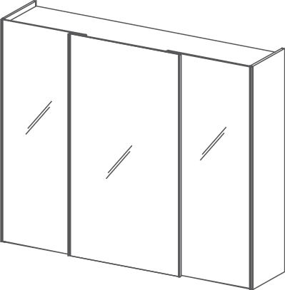 Riflessi armoire - Riflessi, <p>3 portes coulissantes</p>
