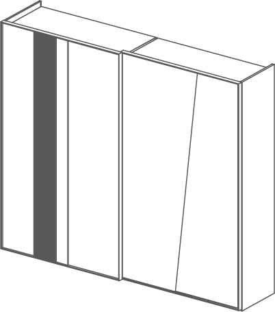 Ring armoire - Ring, <p>2 portes coulissantes</p>
