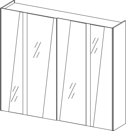 Trend armoire - Trend 301, <p>2 portes coulissantes</p>
