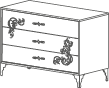 Fanny Groups without mirrors - Fanny, <p>Dresser</p>
