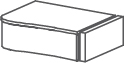 Like suspendu groupes - Like, <p>table de chevet droit
	<br>sans verre / suspendu</p>
