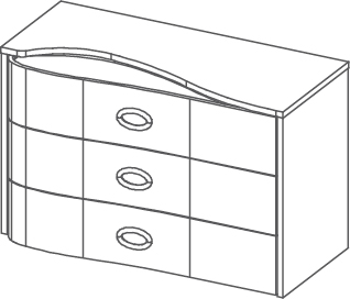 Groupes Perla - Perla, <p>commode</p>
