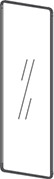 Specchiera Meraviglia - Meraviglia, <p>Specchiera a terra</p>
