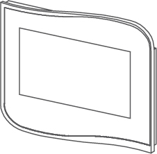 Specchiera Smeraldo - Smeraldo, <p>Specchiera con vano porta Tv</p>

